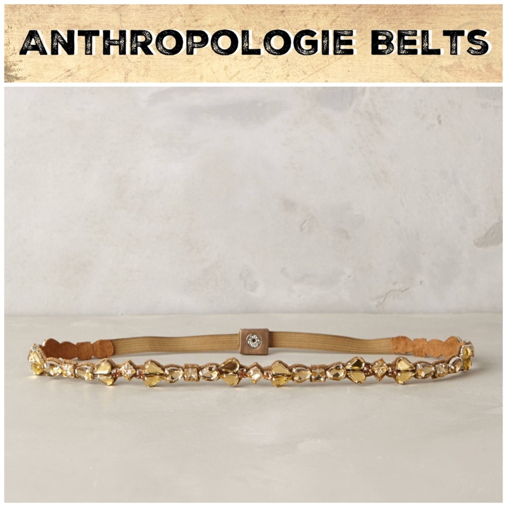 Anthro “Gem Rays Belt” Flawed
